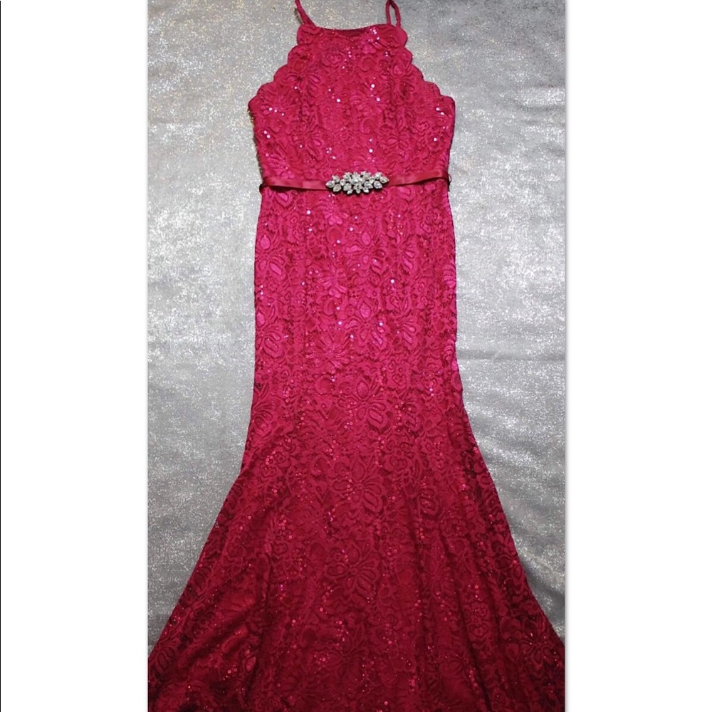 Pink Long Dress